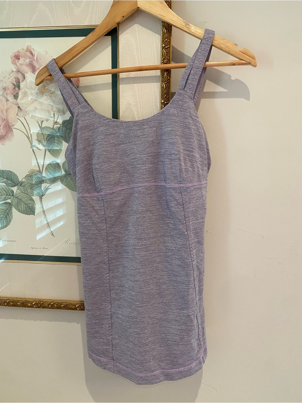 Lululemon Lavender Athletic Tank Top